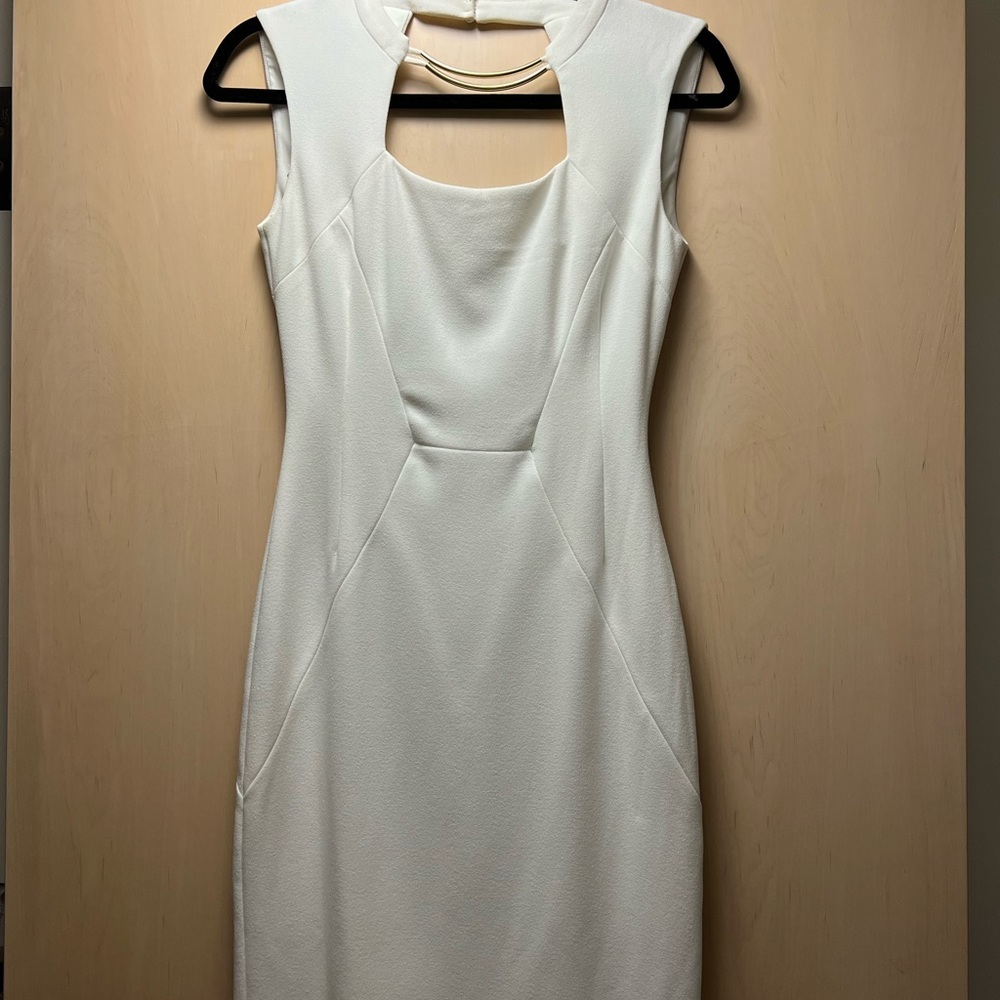 BCBG Off white dress